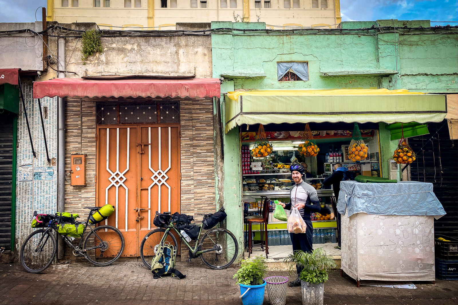 Bikepacking Gravelbikes auf dem marokanischen Markt
